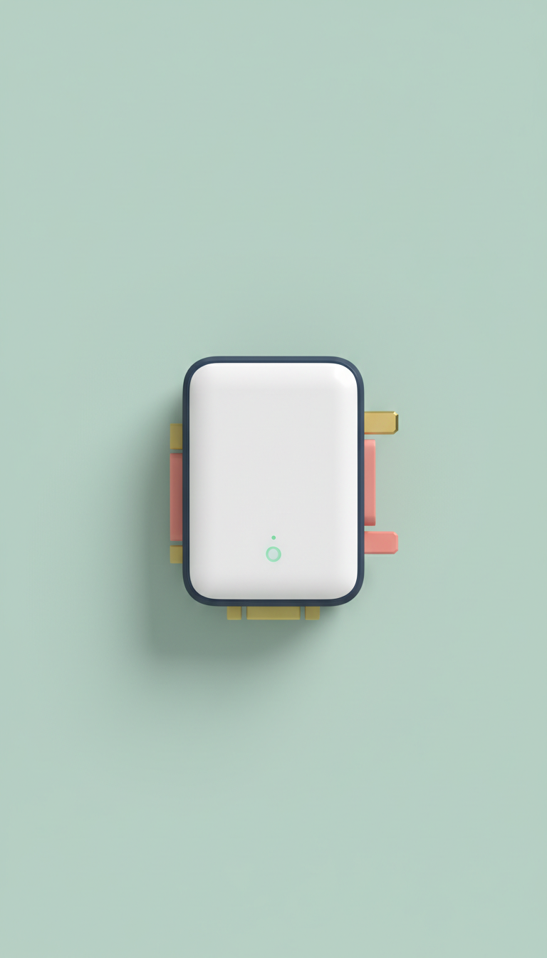 Universal Smart Power Adapter with Auto Voltage